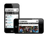 mobile Webseite: Web-App Live-Ergebnisse (Cup der Privaten)