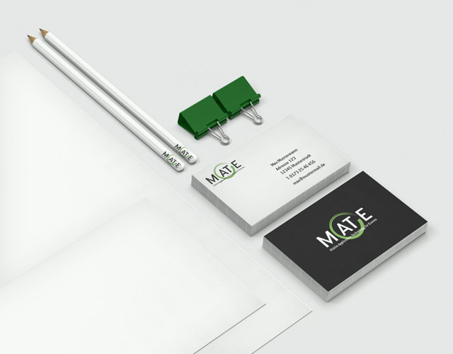 Logo-Design Branding MATE