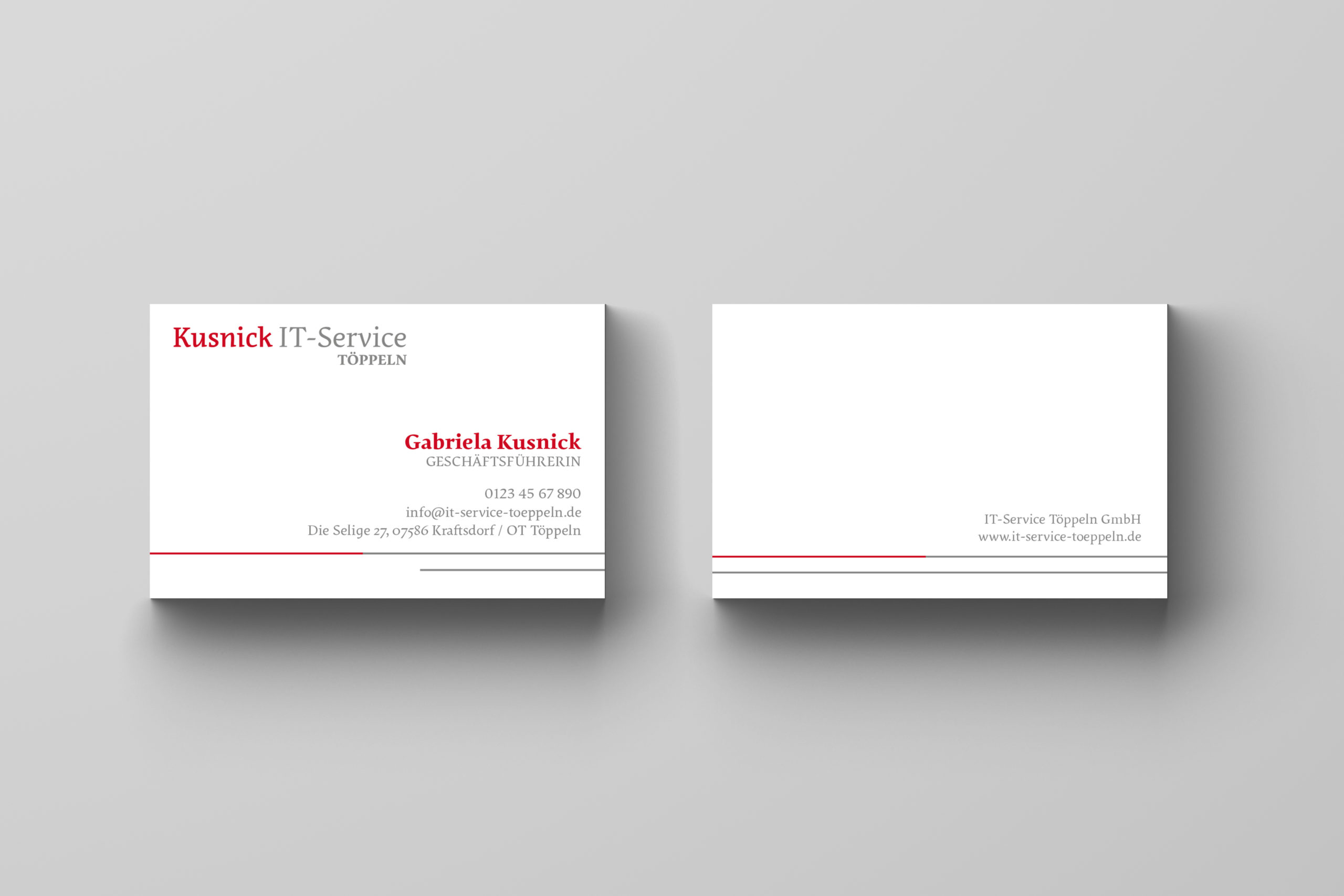Visitenkarten-Design-IT-Service Visitenkarten-Design-IT-Service