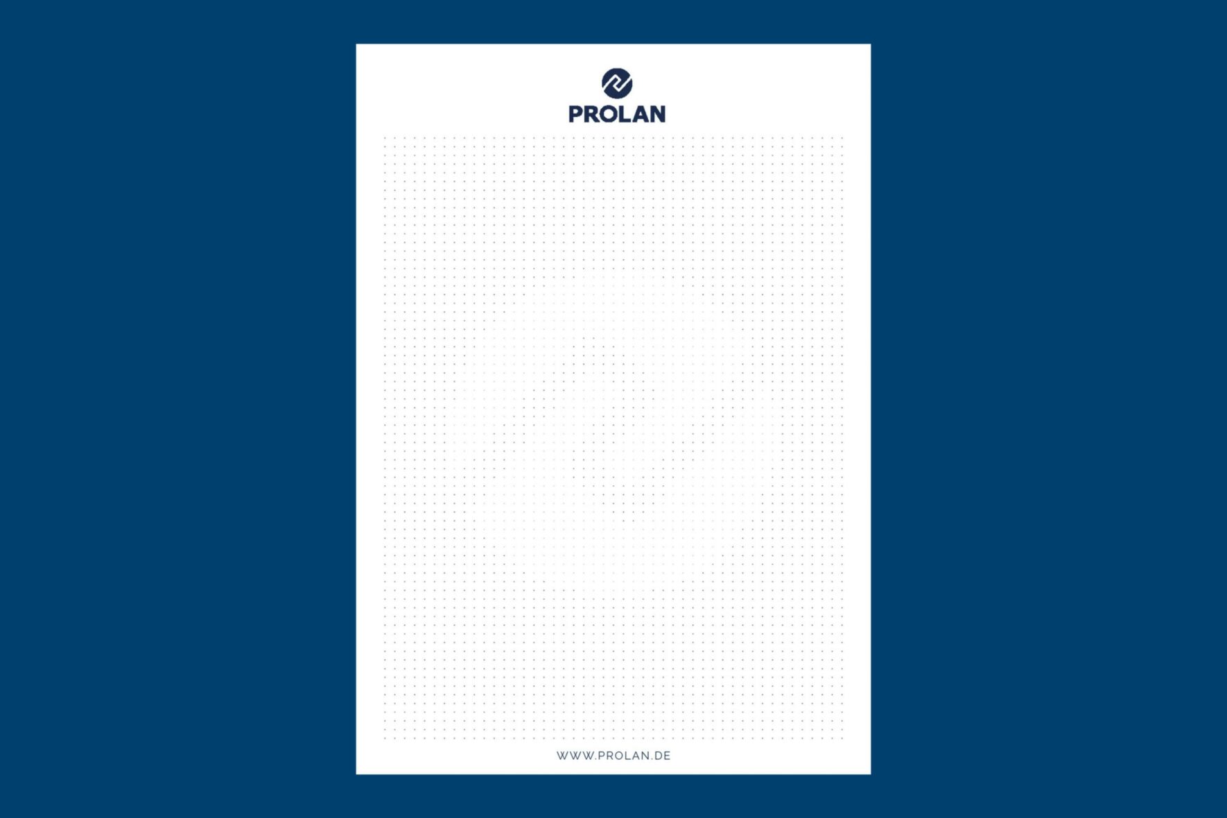 Prolan_Notizblock_A5-Punkteraster-Design Kopie