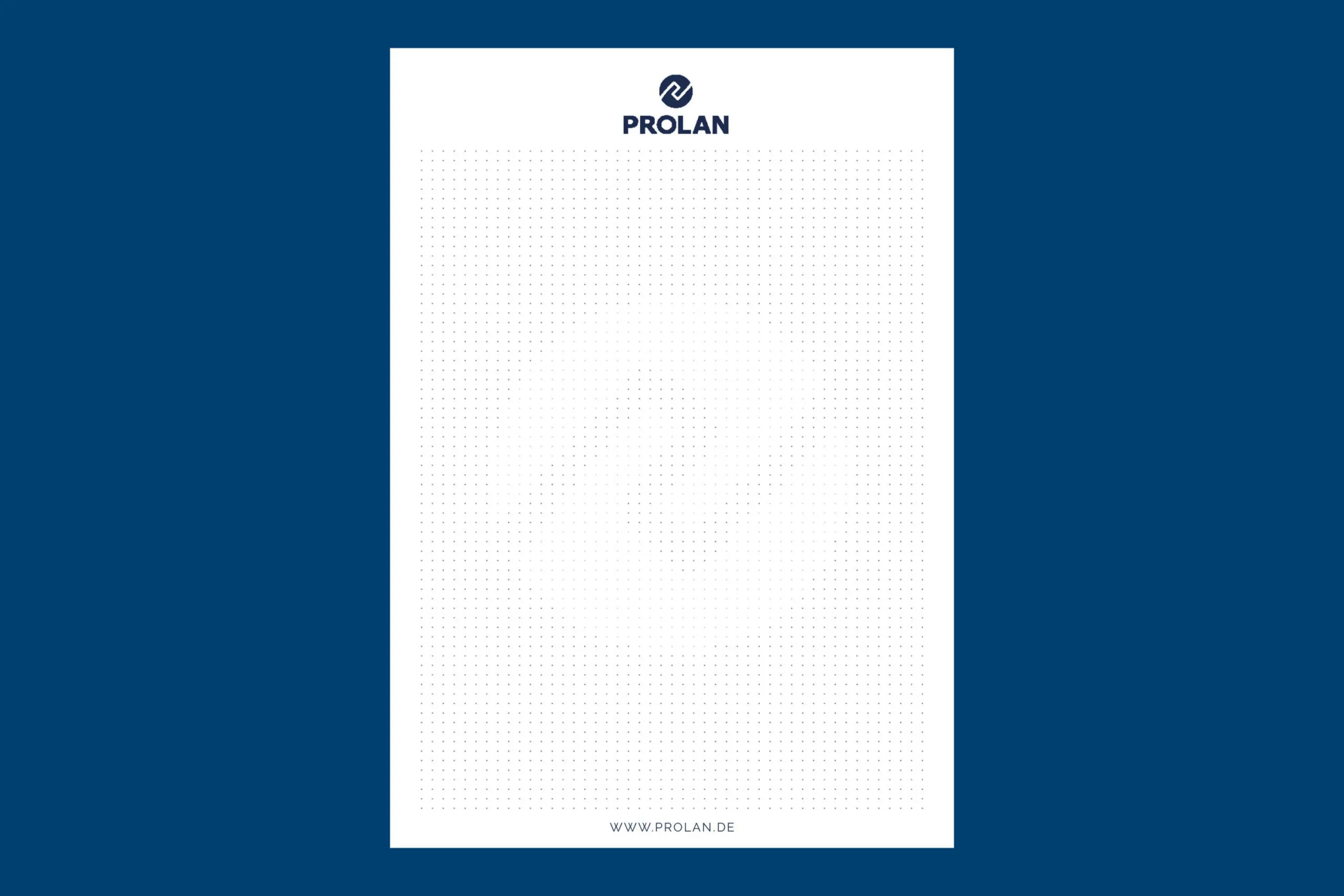 Prolan_Notizblock_A5-Punkteraster-Design Kopie