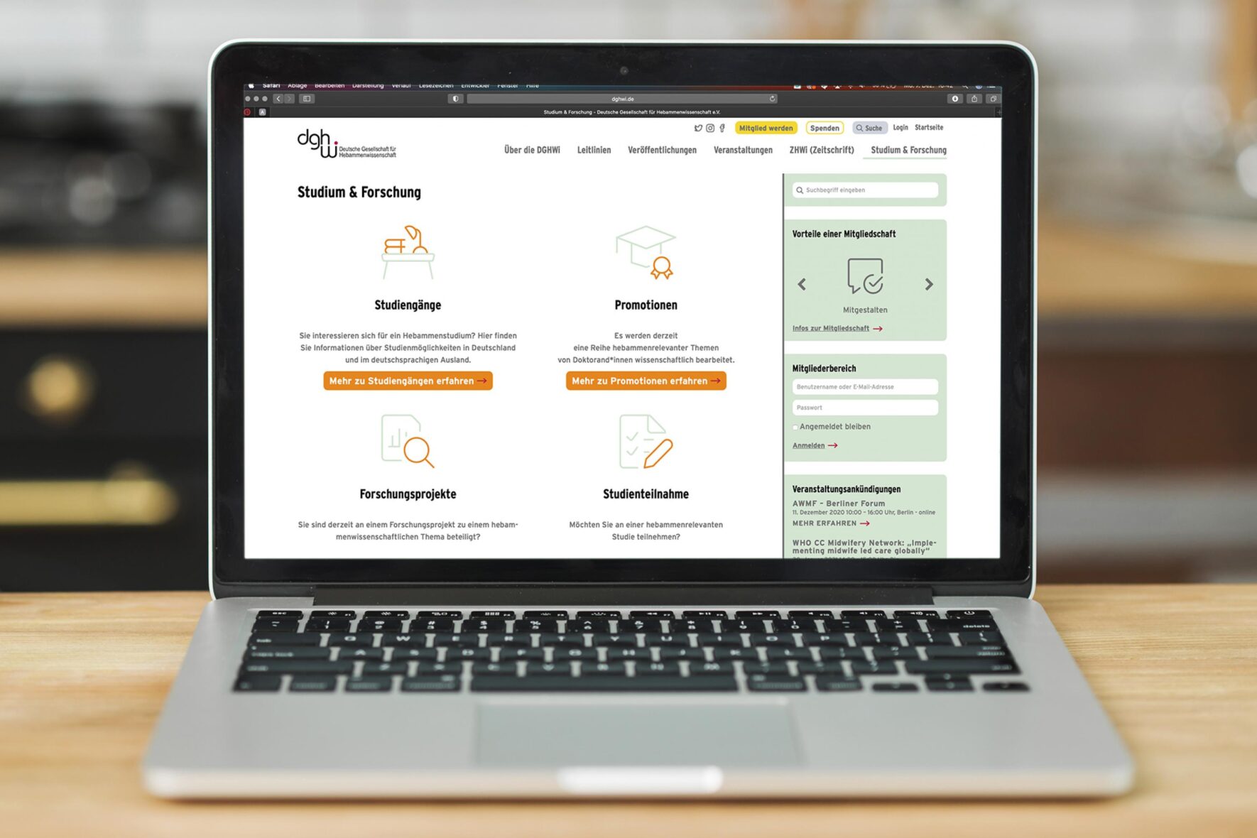 DGHWi-Deutsche Gesellschaft-fuer-Hebammenwissenschaft-Webdesign-Website-FORMLOS-Berlin-desktop
