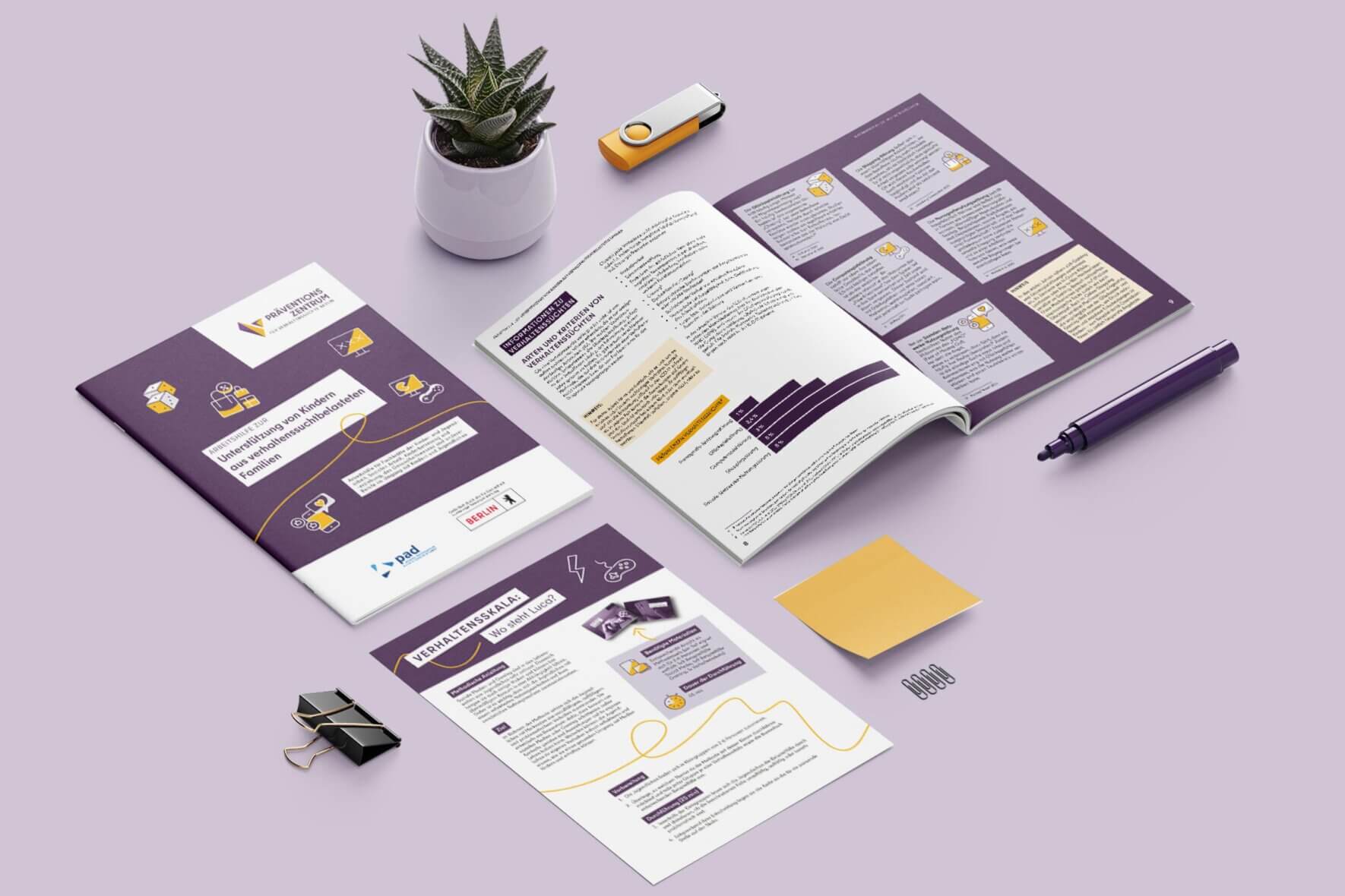 Vorschau-Bild: Materialien für das Präventionszentrum für Verhaltenssüchte