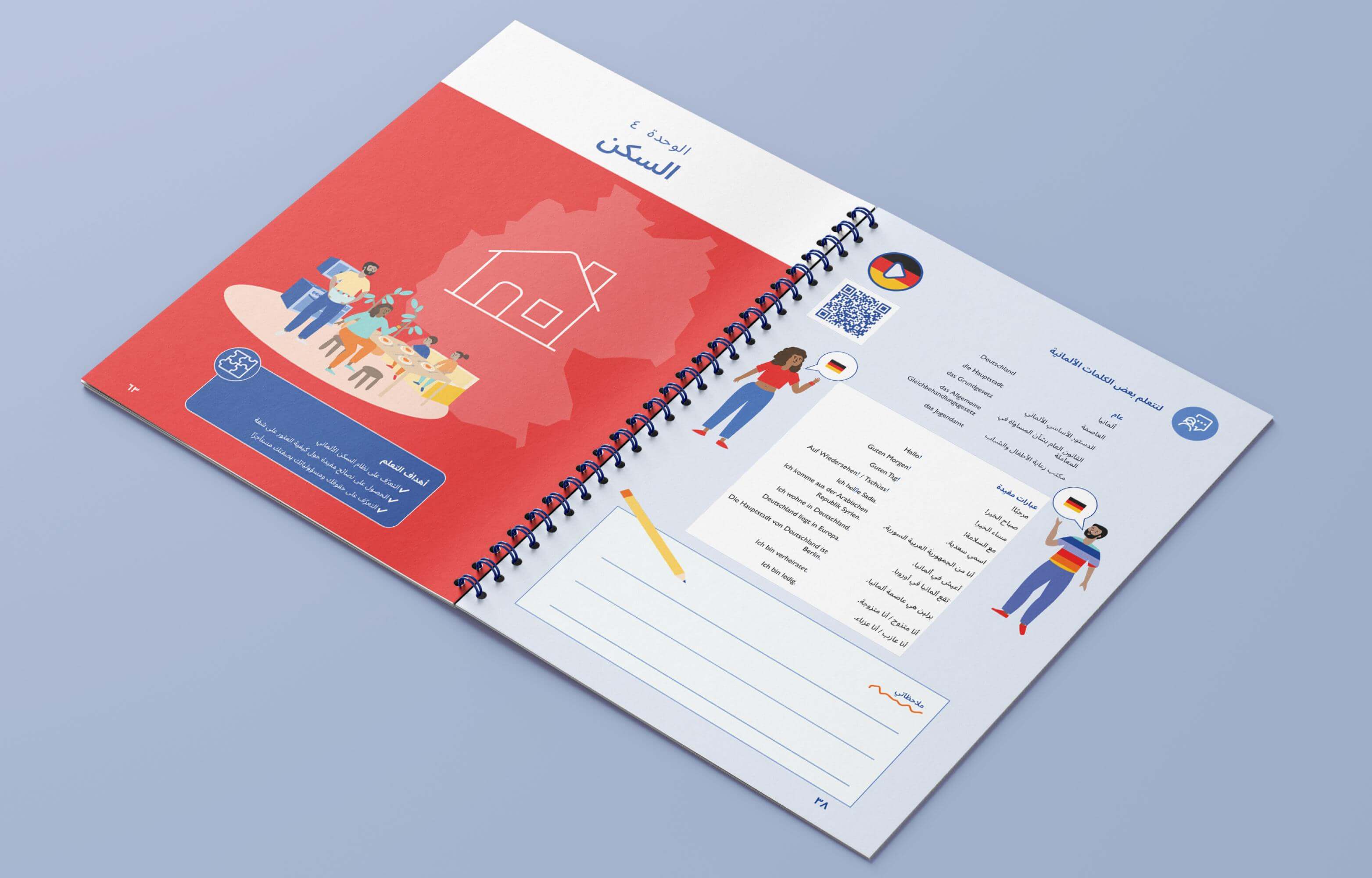 IOM-Workbook-refugees-document-1-Arabic English: IOM Workbook for pre-departure orientation